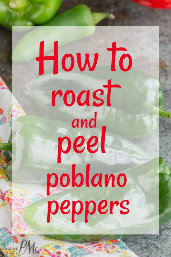 roasted poblano peppers