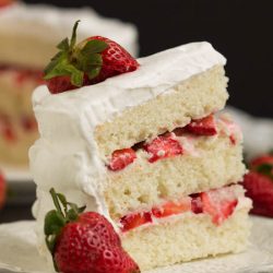 Strawberry Cream Cake