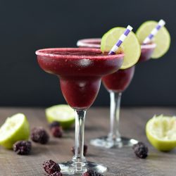 Frozen Blackberry Margaritas