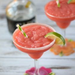 Frozen Watermelon Margaritas