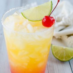 Skinny Tequila Sunrise Margarita