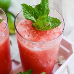 Watermelon Mint Margaritas