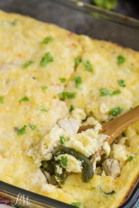 Poblano Pepper Chile Rellenos Casserole