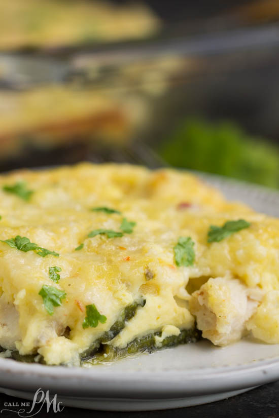 Poblano Pepper Chile Rellenos Casserole Casserole