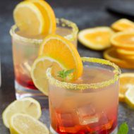 BEST DAMN SUNSET MARGARITA COCKTAIL