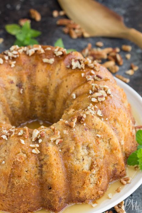 Southern Butter Pecan Pound Cake