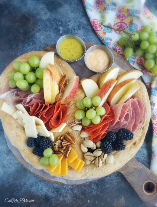 Topgolf Pretzel Charcuterie board