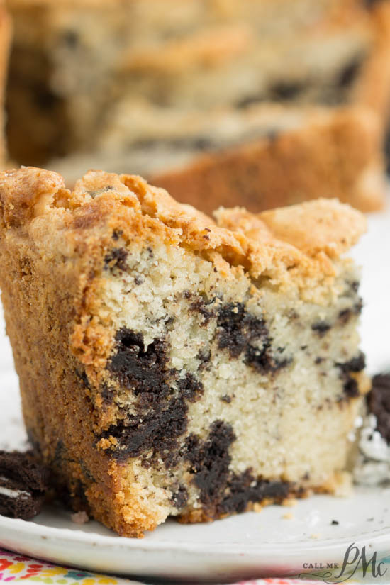 Oreo Buttermilk Pound Cake recipe is a soft, buttery pound cake with chunks of Oreo cookies and cream cookies in it. This rich decadent pound cake is a flavor explosion in your mouth! #Oreo #poundcake #dessert #cake #baking #fromscratch #martha #Oreocookies #Oreodessert #Southernfood #classicdesserts #tradtionaldesserts Oreo Buttermilk Pound Cake
