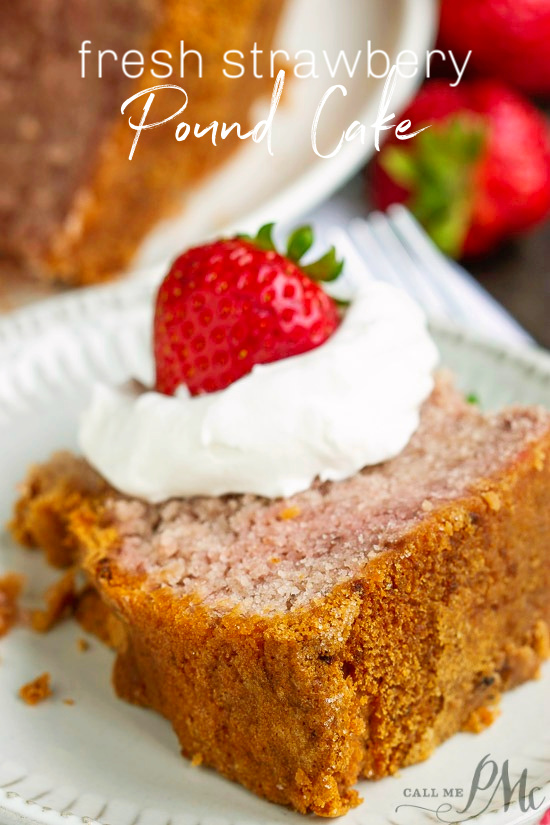 Strawberry Pound Cake recipe 