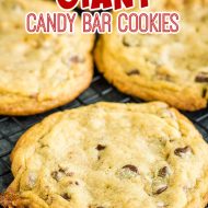 Quarter Pound Chocolate Candy Bar Cookie