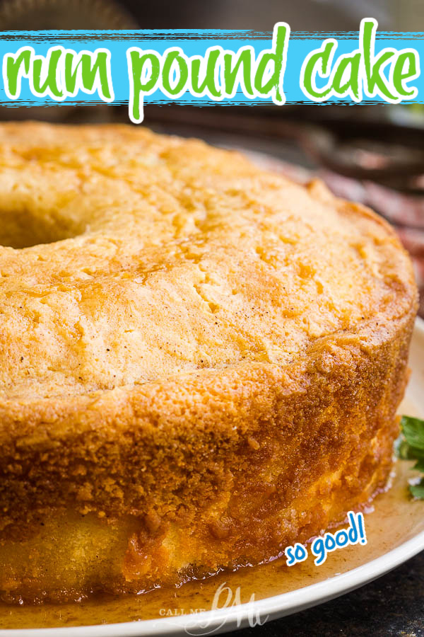  Whole bundt cake on platter