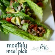October Monthly Recipe Meal Plan