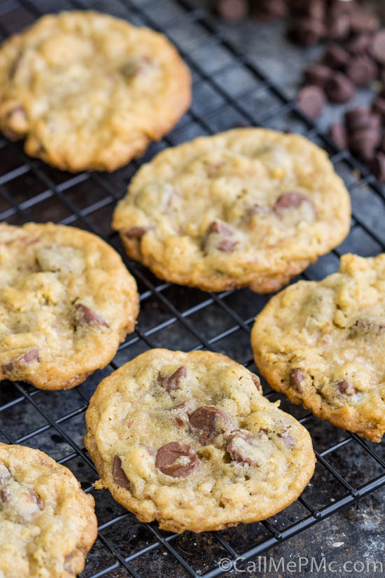Ranger Cookies with Chex has all the goodness of Chocolate Chip Cookies with more crunch and more flavor. These are big bakery-style cookies with crispy edges and chewy centers. Ranger Cookies with Chex