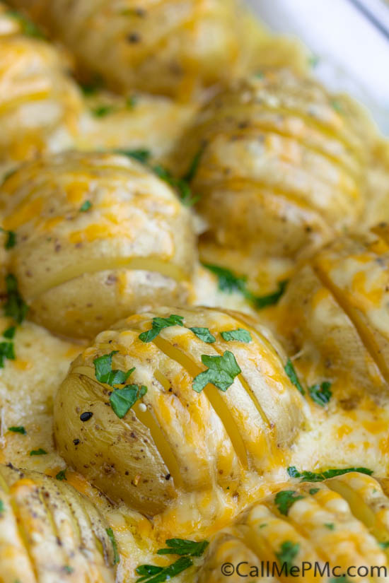 Hasselback Potatoes Recipe - Cooking Classy