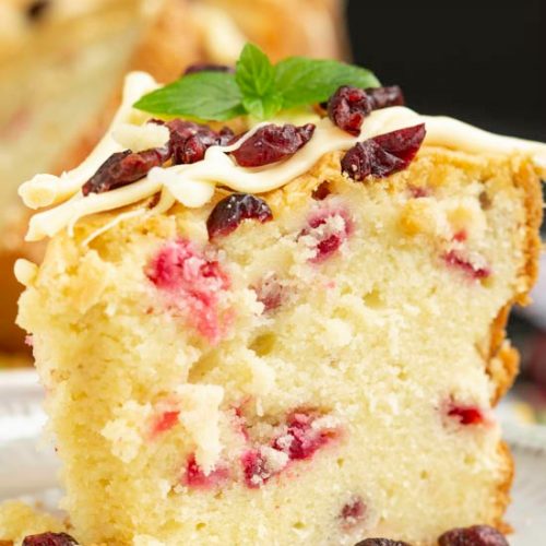 Holiday Greek Yogurt Cranberry Pound Cake Call Me Pmc