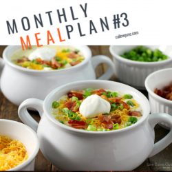 Monthly Meal Plan #3