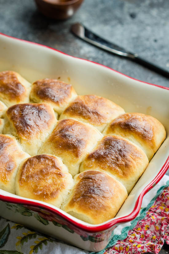 Soft Fluffy Yeast Rolls