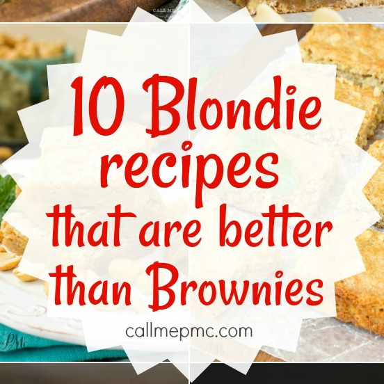 10 Blondies Recipes that are Better than Brownies