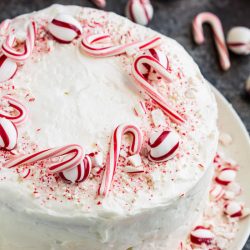 Peppermint Candy Three Layer Cake