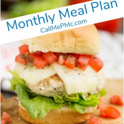 Monthly Meal Plan 4