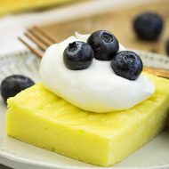 2 Ingredient Fat-Free Lemon Sheet Cake