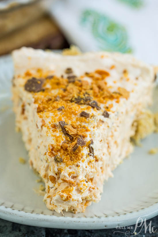 Sweet and salty meet in this Epic No-Bake Butterfinger™ Cheesecake Pie recipe. With chunks of Butterfinger and a salty graham cracker crust. This is the perfect dessert.