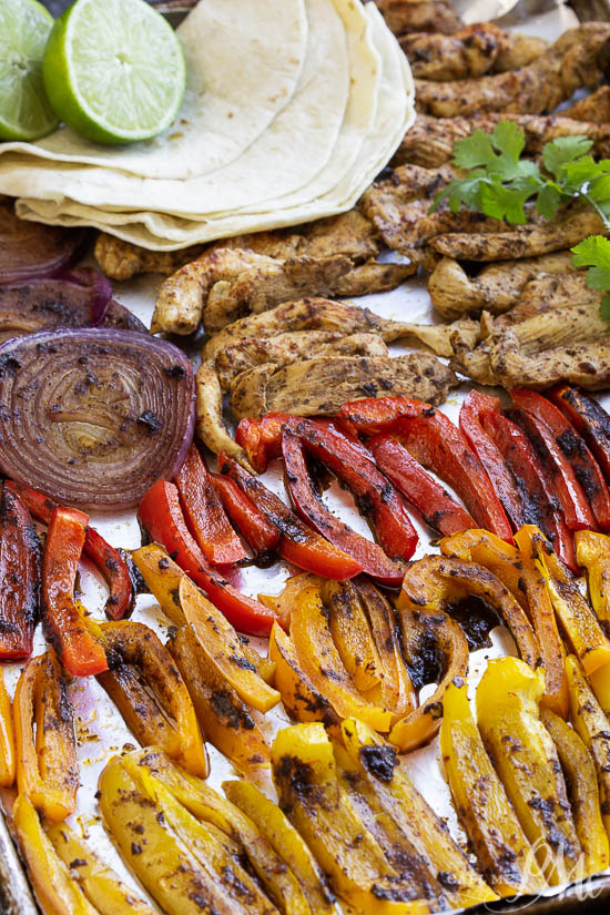  Sheet Pan Chicken Fajita 