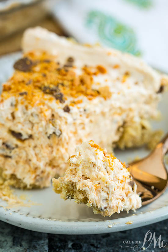 Sweet and salty meet in this Epic No-Bake Butterfinger™ Cheesecake Pie recipe. With chunks of Butterfinger and a salty graham cracker crust. This is the perfect dessert.