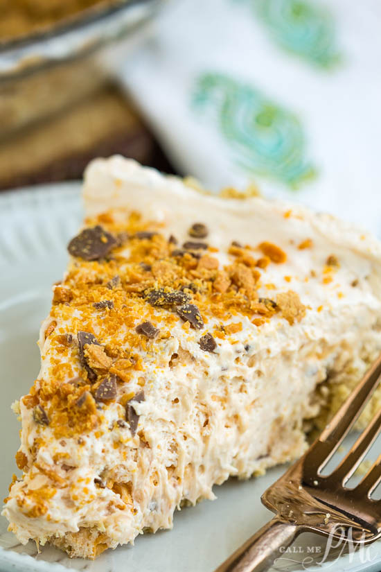 Sweet and salty meet in this Epic No-Bake Butterfinger™ Cheesecake Pie recipe. With chunks of Butterfinger and a salty graham cracker crust. This is the perfect dessert.