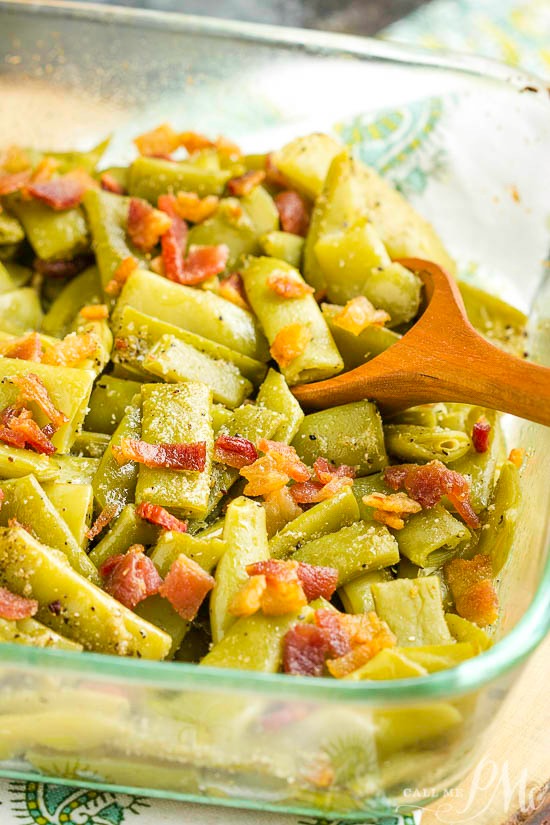 Deconstructed Green Bean Bundles Casserole 