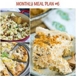 Monthly Meal Plan 6
