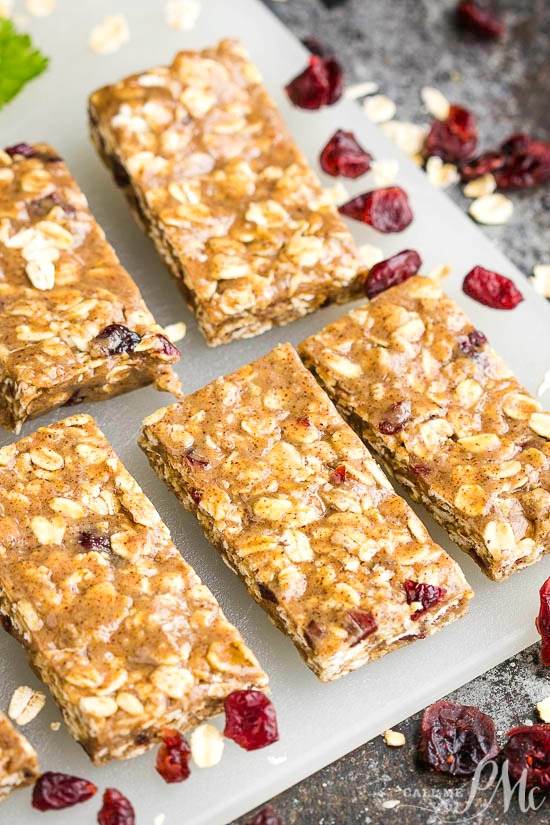 No Bake Almond Butter Bars