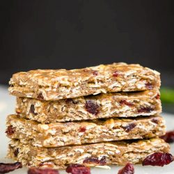 These No Bake Almond Butter Protein Bars