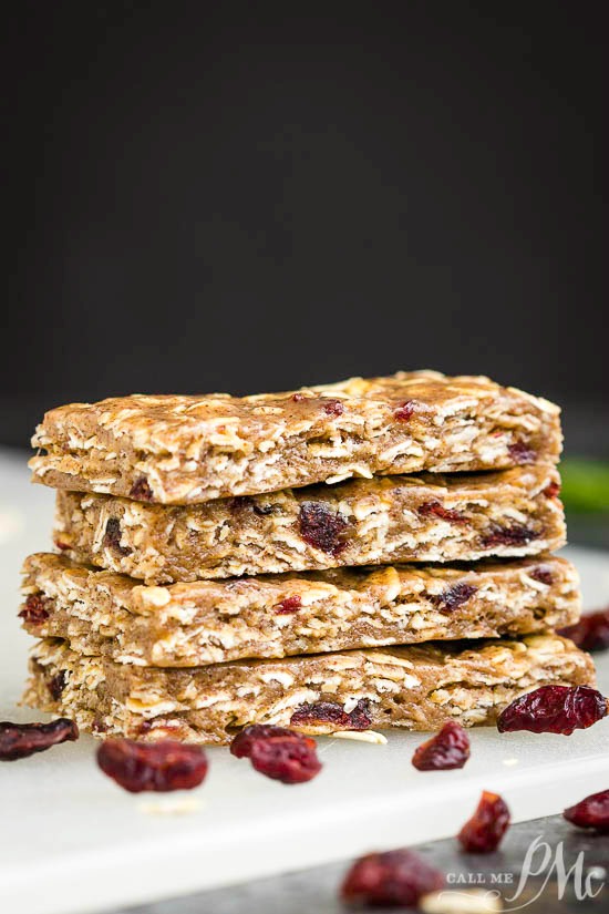 These No Bake Almond Butter Protein Bars