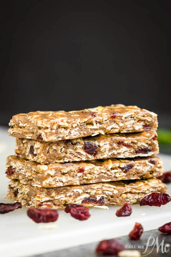 NO BAKE ALMOND BUTTER PROTEIN BARS