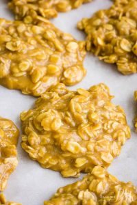 OLD FASHIONED NO BAKE PEANUT BUTTER OATMEAL COOKIES