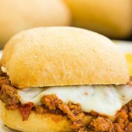 SLOPPY STROMBOLI JOE SANDWICHES
