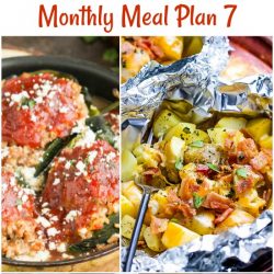 Monthly Meal Plan 7
