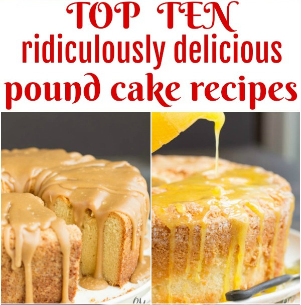 pound cake recipes
