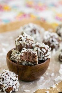 Brownie Batter Protein Balls recipe
