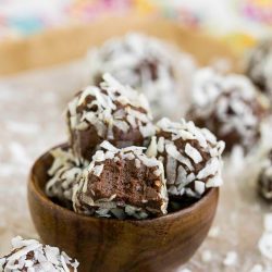 Brownie Batter Protein Balls recipe