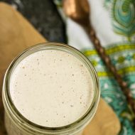 HOUSTONS RESTAURANT BUTTERMILK GARLIC SALAD DRESSING