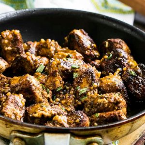 STOVE TOP CAJUN BUTTER CHICKEN BITES