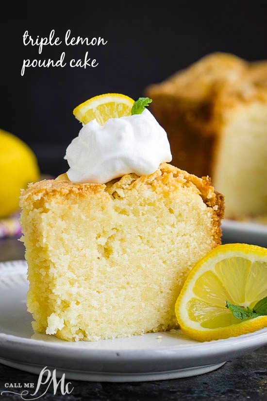  Lemon Pound Cake 