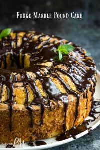 BEST FUDGE MARBLE POUND CAKE