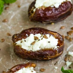 Goat Cheese Stuffed Dates