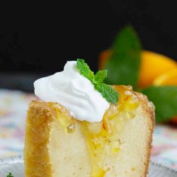 Grannys Orange Marmalade Pound Cake is simple and elegant with a deliciously sticky glaze! This pound cake is sweet, dense and fabulous!