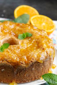Grannys Orange Marmalade Pound Cake is simple and elegant with a deliciously sticky glaze! This pound cake is sweet, dense and fabulous!