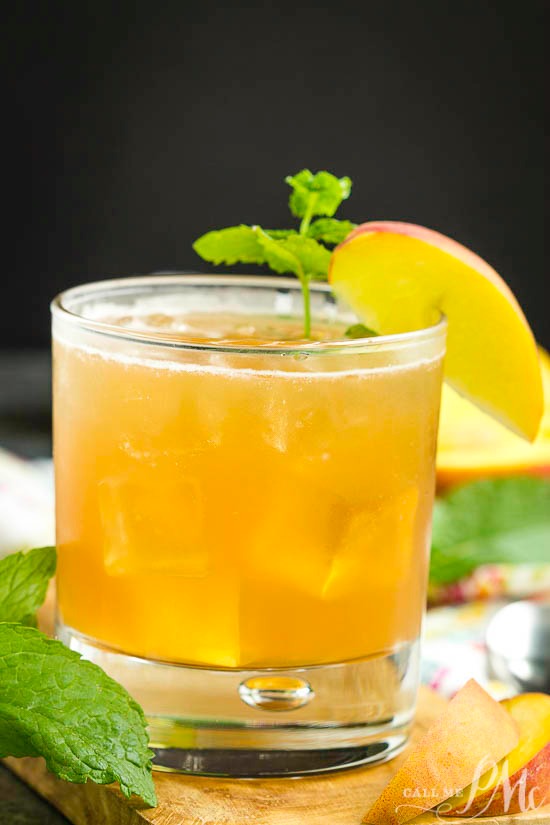 With just four ingredients, Peach Old Fashioned Cocktail this gem of a cocktail recipe.