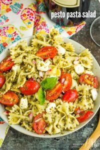 BOWTIE PESTO PASTA SALAD